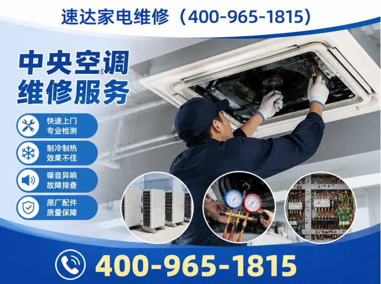 崇左中央空调维修展示图